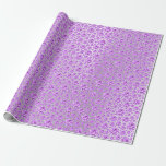 Kristalle Diamond Metal Lila Plum Confetti Dots Geschenkpapier<br><div class="desc">Glam und Chic Wrapping Paper für viele Anlässe wie Geburtstag,  Jubiläum,  Hochzeit,  Brautparty,  neue Arbeit,  neue Zuhause,  Corporate Party,  Ruhestand Party,  neues Baby..</div>