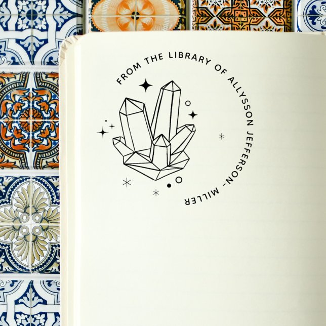 Kristalle Eleganter Individuelle Name aus der Bibl Gummistempel (Von Creator hochgeladen)