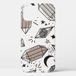 Kristalle, Mond, Sterne, Überschneidungen. Case-Mate iPhone Hülle