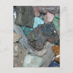 Kristalle Postkarte