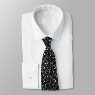 Kristalle und Edelsteine Necktie Krawatte