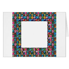 KRISTALLedelstein-PERLEN-RAHMEN-FREIE RÄUME: DIY