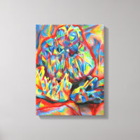 Kristallfarbene Bleistift abstrakt Zeichnend Kunst