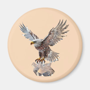 "Kristallflugadler" Magnet