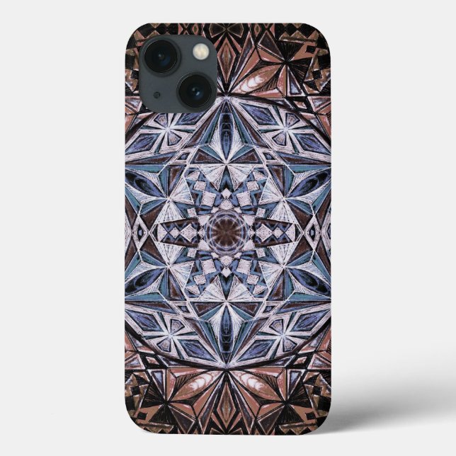 Kristallformen Case-Mate iPhone Hülle (Rückseite)