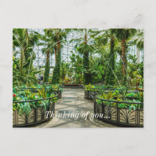 Kristallgärten Springbrunnen Postkarte