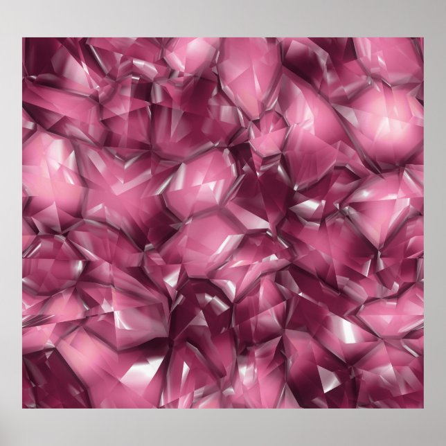 Kristallgewebe Big Collection Nahtlos Poster (Vorne)