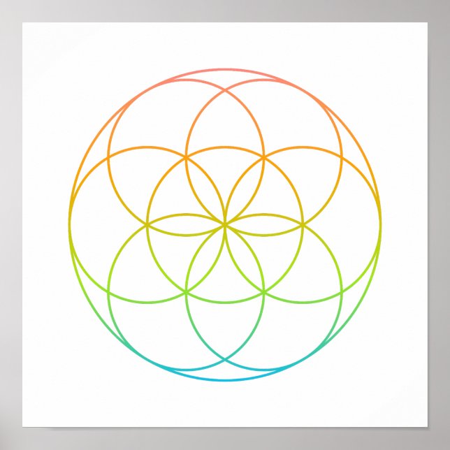 Kristallgitter - Saatgut Poster (Vorne)