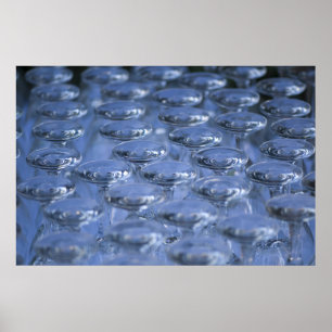 Kristallglas-Muster-Abstraktes Poster