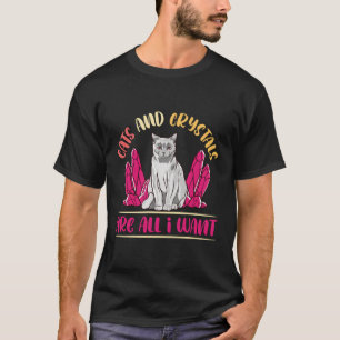 Kristallheilkrallen Kristallen und Steine Medita T-Shirt