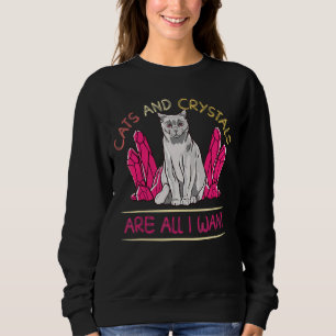 Kristallheilungs-Kristalle Kristalle und Steine Me Sweatshirt