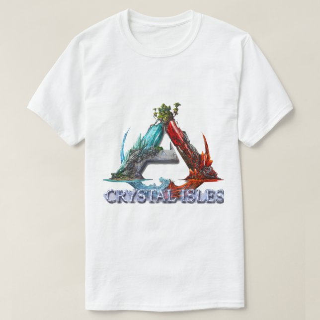 Kristallinseln T-Shirt (Design vorne)