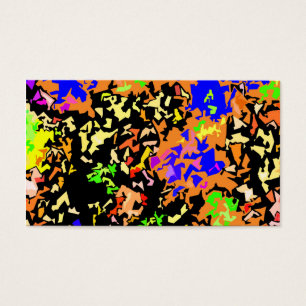 Kristallisierter Paint-Spritzer - Warme Farben