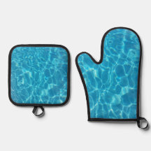 Kristallklarer Himmelblauer Pool Wasser