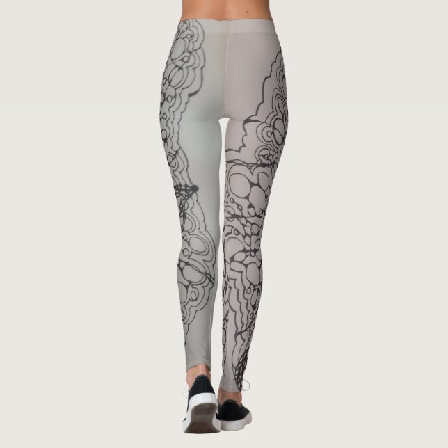 Kristallklares Christbewusstsein Leggings (Rückseite)