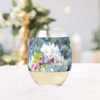 "Kristallklares Trinkwasser-Glas" Weinglas Ohne Stiel