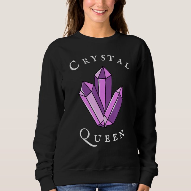 Kristallkönigin Sweatshirt (Vorderseite)