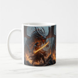 Kristallkugel Dragon Slayer - The Fireborn Hero Kaffeetasse