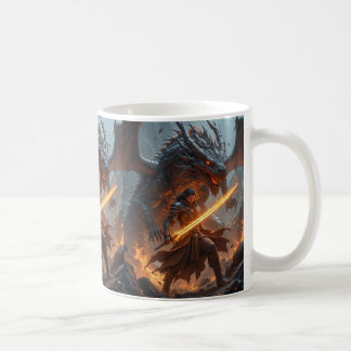 Kristallkugel Dragon Slayer - The Fireborn Hero Kaffeetasse