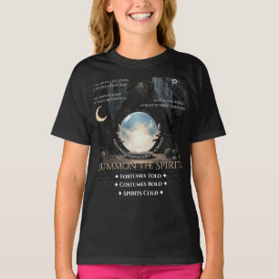 Kristallkugel Halloween T-Shirt 'Geister beschwöre