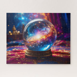 Kristallkugel - Ich sehe ein kosmisches Ereignis i Puzzle