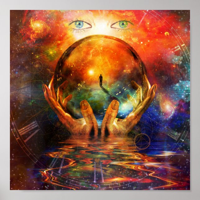 Kristallkugel Poster (Vorne)