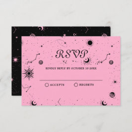 Kristallkugel RSVP Karte