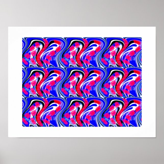Kristallkunst Poster (Vorne)