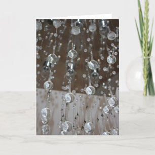 Kristallleuchten-Karte Karte