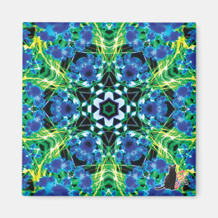 Kristallmarine Kaleidoskop-Magnet Magnet