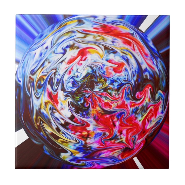 Kristallmix Fliese (Vorderseite)