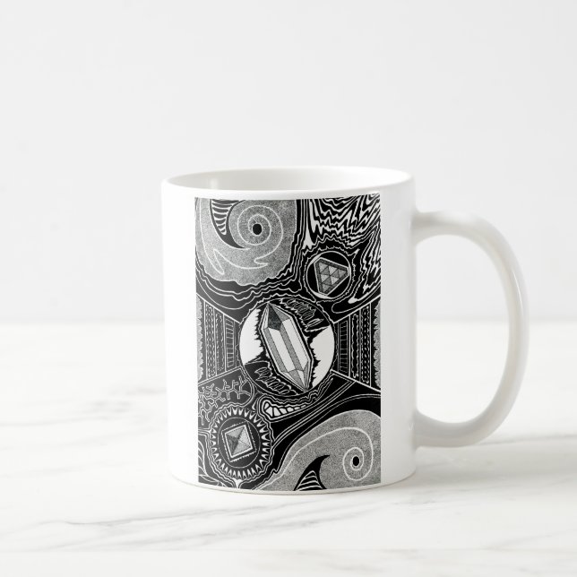 Kristallographie Kaffeetasse (Rechts)
