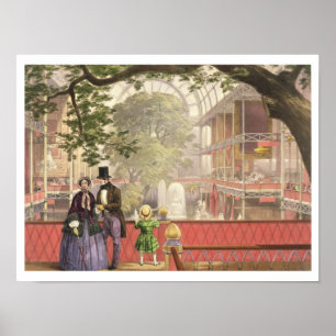 Kristallpalast, das Transept vom SüdGaller Poster