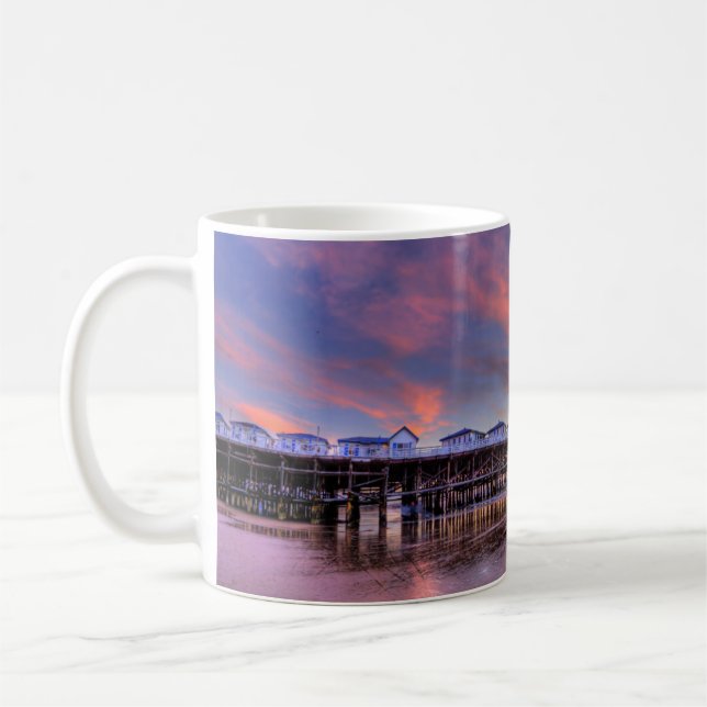 Kristallpier-Sonnenuntergang Tasse (Links)