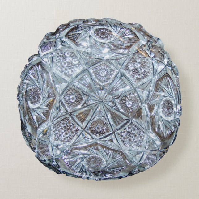 KRISTALLPILLOW 2 RUNDES KISSEN (Vorderseite)