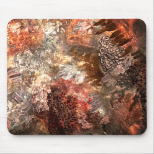 Kristallschichten mit rustikaler Tönung Mousepad