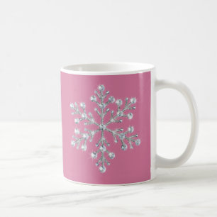 Kristallschneeflocke-Tasse Tasse