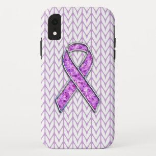 Kristallstil Rosa-Band-Strick Case-Mate iPhone Hülle