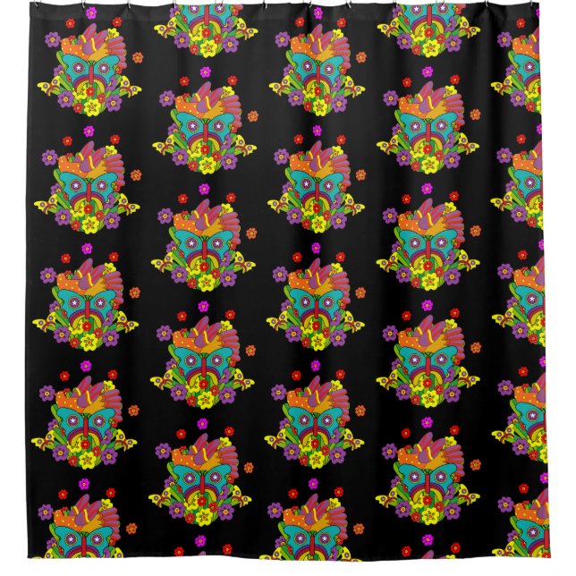 KristallTipps und Alistair Duschvorhang (Vorderseite)