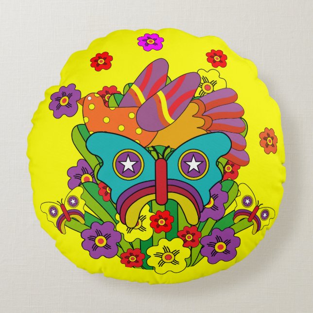 KristallTipps und Alistair Rundes Kissen (Vorderseite)