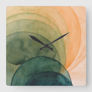 Kristallweite Quadratische Wanduhr