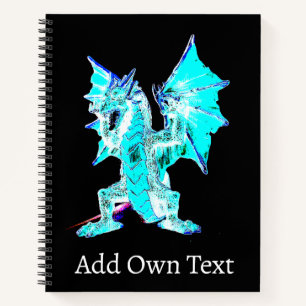 Kristallwelle Bestie Wasser Drache Geist Ätherisch Notizbuch