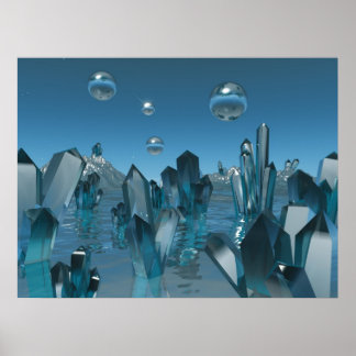Kristallwelt Poster