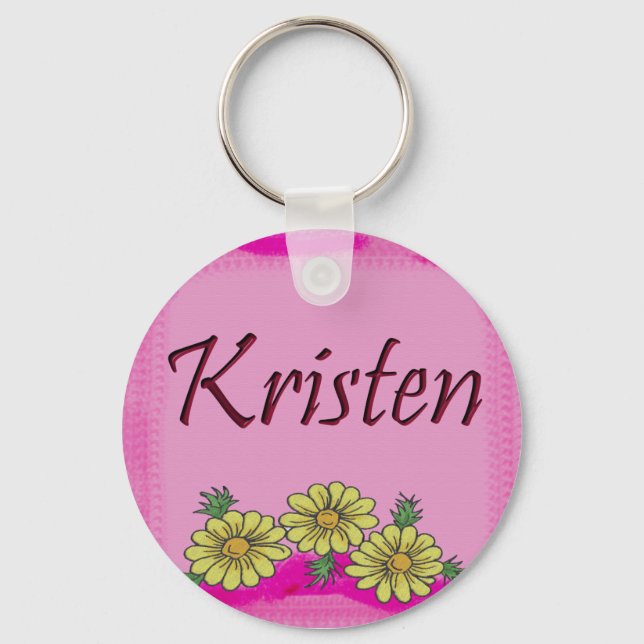 Kristen Daisy Schlüsselanhänger (Vorderseite)