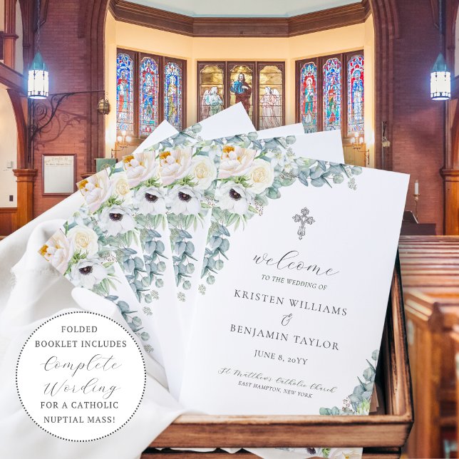 Kristen Katholic Wedding Mass Zeremony Program (Von Creator hochgeladen)