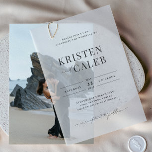 KRISTEN Moderne Minimalistische Hochzeit