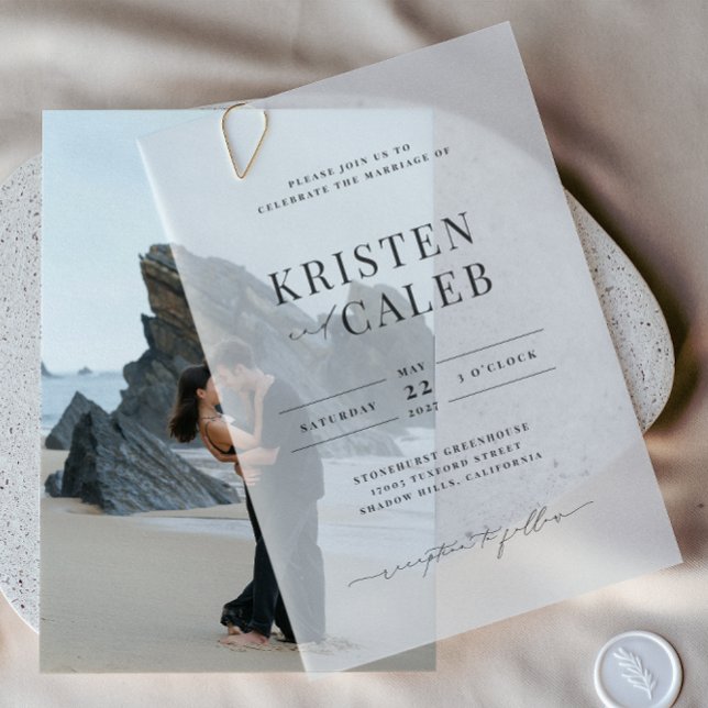 KRISTEN Moderne Minimalistische Hochzeit (Von Creator hochgeladen)