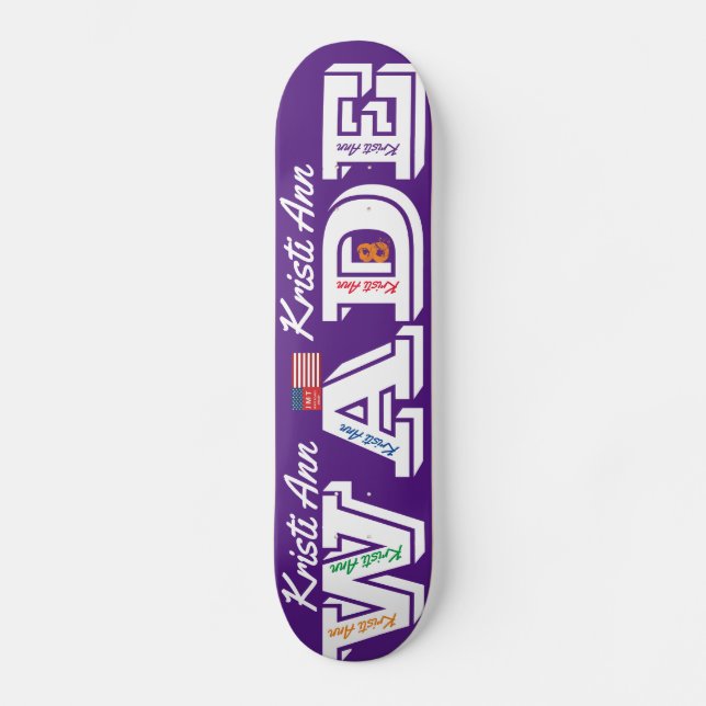 KRISTI ANN WADE 1 Skateboard (Vorderseite)
