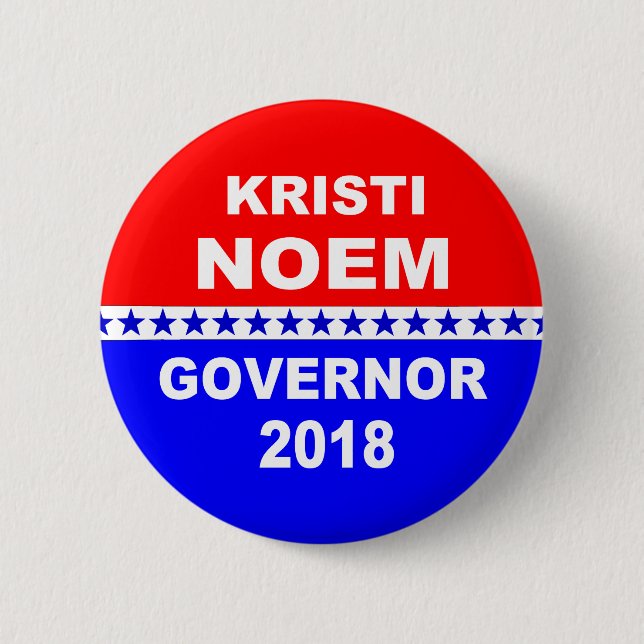 Kristi Noem Gouverneur South Dakota 2018 Button (Vorderseite)