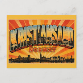 Kristiansand Norwegen Kathedrale Postkarte